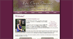 Desktop Screenshot of drcinziagenuardi.com